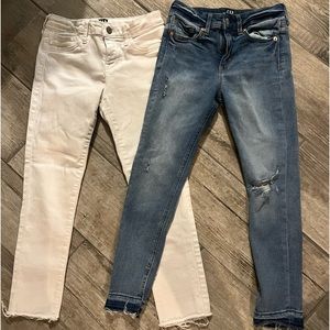 Girls stretch super skinny denim jeans